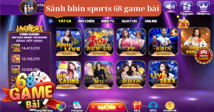Sảnh BBIN sports 68 game bài