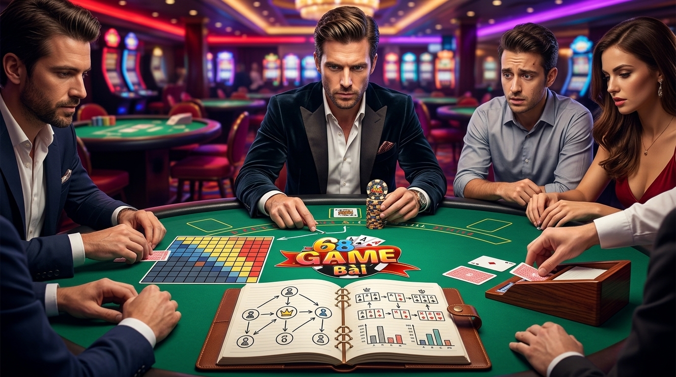 Áp dụng chiến thuật chơi casino lũy tiến tại 68gamebai