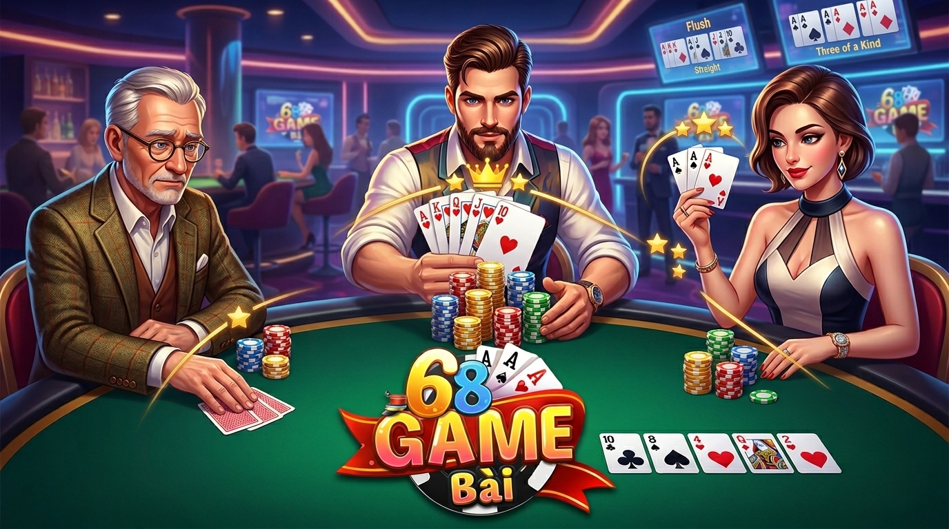 68gamebai he thong nap rut sieu toc ho tro cac tay choi poker