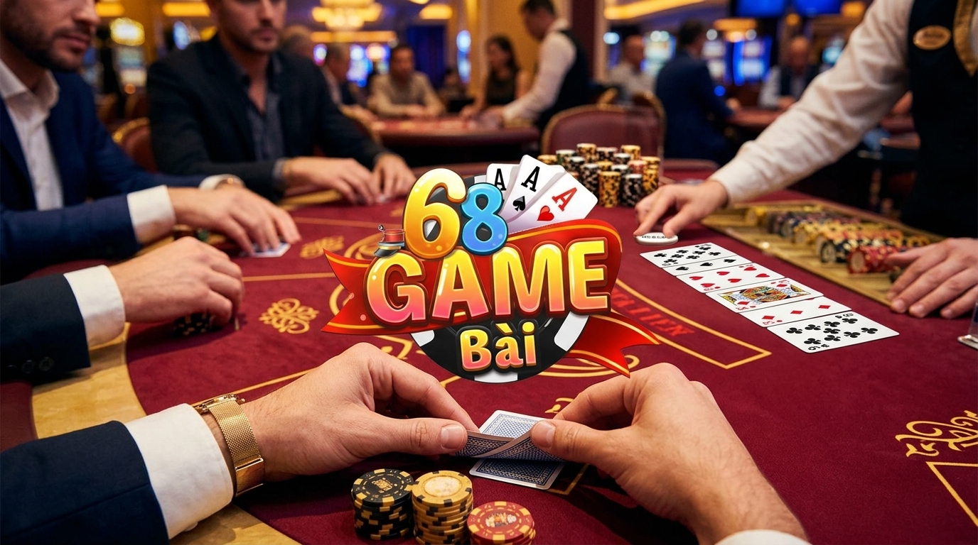68gamebai quy trinh mot van poker tieu chuan tai cac song bai