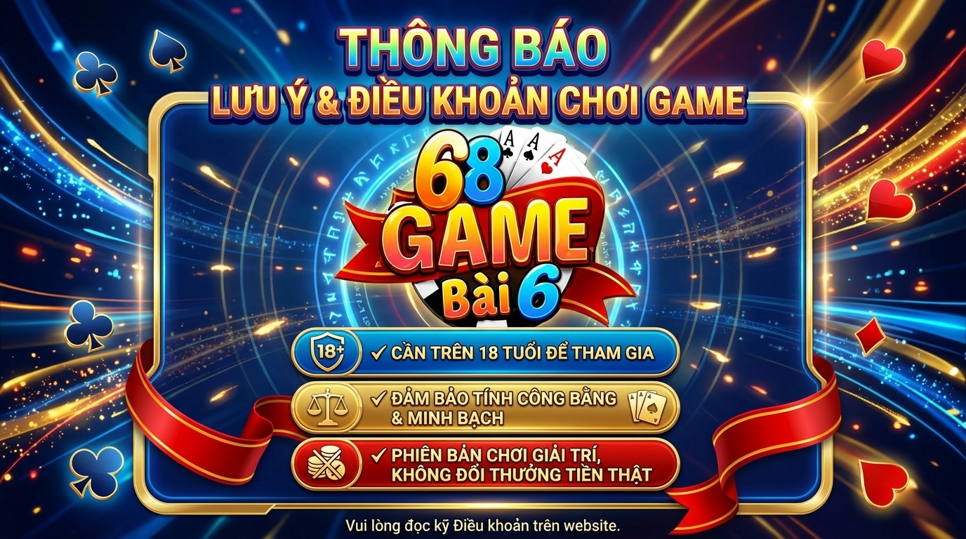 Những Trường Hợp 68GameBai Được Miễn Trừ Trách Nhiệm