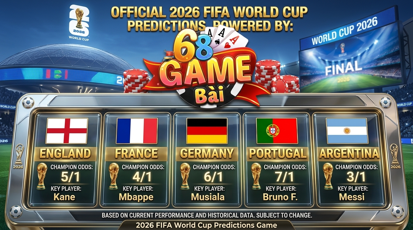 cac tieu chi cot loi de dua ra du doan vo dich word cup 2026 68gamebai